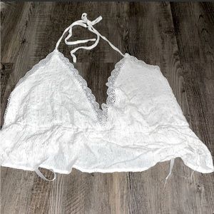 Lace Halter Top